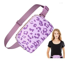 Stume di stoccaggio impermeabile Fanny Pack Cance Cintura Cancellato Cancella Resistente Resistente Resistente Confezione con cinturino regolabile per Drop Delive DH8KZ DH8KZ