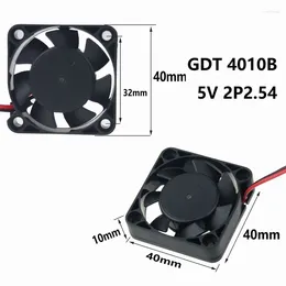 Computer Coolings 5 Piece Gdstime DC 5V Ball Bearing 40x40x10mm Cooling Fan 4010 Small Brushless Cooler 2Pin 40mm X 10mm 4CM