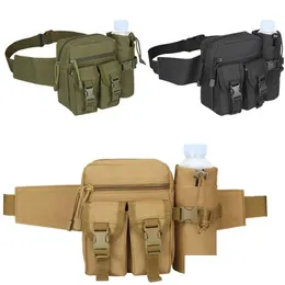 Açık çantalar mochila askeri shoder çanta erkek cep taktik avı balıkçılık molle ordusu trekking göğüs sling tatica militar 231024 d dhts3