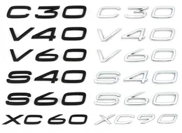 3D AWD T3 T5 T6 T8 Logo Emblema Emblema Decalque Adesivo de carro para C30 V40 V60 S40 S60 XC60 XC90 XC40 S80 S90 S80L S60L Stying9672598