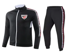 Athletic Bilbao FC Fast 100 Polyester Soccer Team Winter Jersey Pant Outdoor Sportswear Comple Tracksuits6160066