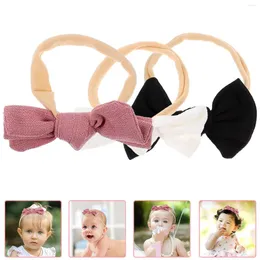 Bandanas 3 PCS European och American Baby Headband Girl Hair Accessories Chiffon Headdress