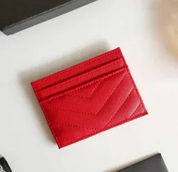 High Quality Designers card holder Genuinel Leather card wallet womens Fashion Zig Zag Purse Bag Black Lambskin Wallets Key Pocke 4139607