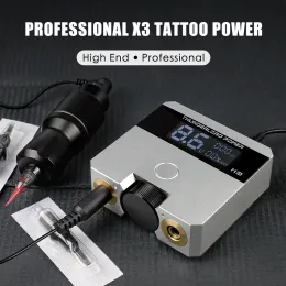 Supplies Tattoo Power Supply for Tattoo Hines Big Button Source X3 Digital Lcd Makeup Device Tattoo Power Supplies