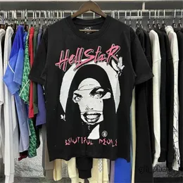 Hellstar T Shirt Erkek Tişörtleri Hellstar gömlek Kısa Kollu Tee Erkek Kadın Yüksek Kaliteli Sokak Giyim Hip Hop Tişört Hell Star Hellstar Kısa 4616