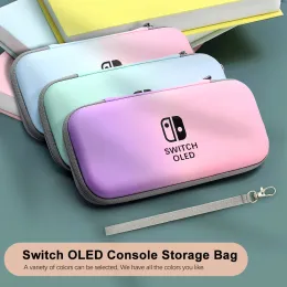 Borse per Nintendo Switch OLED Storage Borse Crystal Copertina rigida Schermata Protezione Film Grip Capiterie PC Accessori per la custodia per PC Accessori