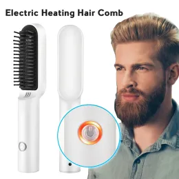 Processors Professional Hair Comb Brush Beard Straightener Multifunctional Hair Straightening Comb Hair Straighten Heating Styling Tools