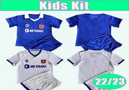 22 23 Universidad de Chile Kids Kit Soccer Men039S Tshirts Jerseys Home Fernandes Vargas Palacios Moya Fernandez Football Men6038912