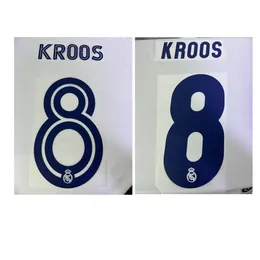 ＃8 Kroosの名前の印刷サッカーパッチバッジ