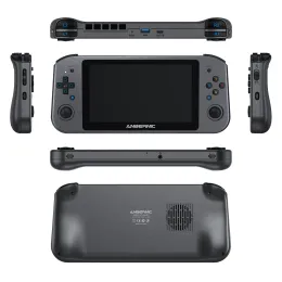 Spelare Win600 Anbernic Handheld Game Console 5.94 -tums OCA IPS Touch Screen 3020e 3050e Win10 Steam OS Portable PC Mini Laptop