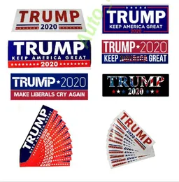 Donald Trump 2020 Adesivi per auto Adesivo per paraurti Keep Make America Grande decalcomania per car styling Veicolo Paster8755795