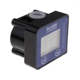 Car Organizer Auto Electronic Flow Meter Water Oil Fluid Liquid With LCD Display