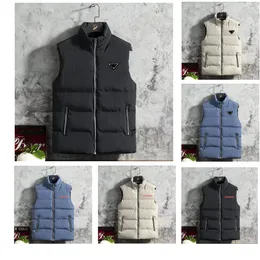 High quality Designer vest Men's and Women's Sweatshirt luxury White duck down feather material loose coat Fashion trend coat gilet