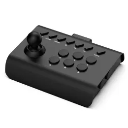 Joysticks drickerbara arkadspelkonsol 3 Anslutningslägen Gaming Joystick Känsligt exakt support Turbo Serial Sending för PS4/PS3/PC