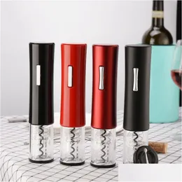 Öppnar ABS Matic Bottle Opener Electric Wine With Cutter Celebrity Artefact Kitchen Accessories Products Drop Delivery Home Garden DHQNV