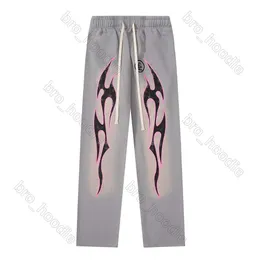 Herrspårets designer Sweatshirt Hellstar Hoodie Tracksuit Lång ärm Sweatpants Grey Hell Star Hoodie och Pant Pink Y2K Washed Old Hoodie Sweater Set 289