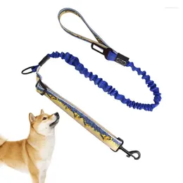 Hundhalsar Leashhe för stor ras dogtraining Pet Lanyard Strong Walking Lead Small Medium Big Reflective Harness Leashh