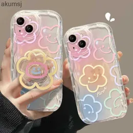 Obudowy telefonu komórkowego Korea Sun Flower Etui dla Samsung A54 S20 S21 Fe S23 Ultra S24 Plus A05 A15 A25 A04 A13 A23 A31 A34 A52 A53 Okładka YQ240221