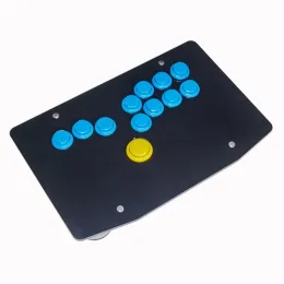 لوحات التحكم في وحدة التحكم DIY الزر الكامل ARCADE Fights Stick Game Controller HITBOX نمط عصا التحكم في PS4/PS5/PC/SWITCH/Android