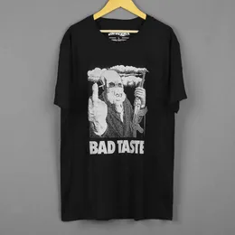 Mäns T-shirts Peter Jackson B Cut Movie Braindead Horror Picture Show Wash Long Sleeped Mens Summer Cotton T-Shirt J240221