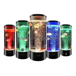 Other Home Appliances Led Aquarium Desk Lamp With Color Changing Mood Light Night Lights For Home Office Living Room Decor Gifts Men D Dh3Hs