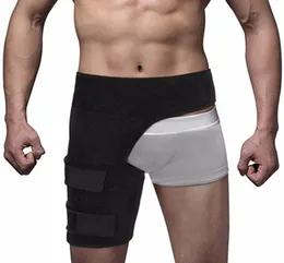 New Leg Warmmers Groin Support Wrap Hip Joint Support Waist Groin Sacrum Pain Relief Strain Arthritis Protector Hip Thigh Brace3824668