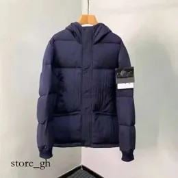 Stones Island Fashion Coat French Brand Men's Jacket Simple Autumn and Winter Windproof Down Jackets Long Sleeve Cp Clothe Representshoodie 707