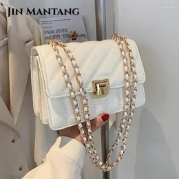Evening Bags Luxury Designer Women Chain Shoulder Bag 2024 Female Brand Crossbody Handbags And Purse Small Flap Prom Messenger