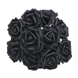 Dekoratif Çiçek Çelenkleri 102030 PCS 8cm Yapay PE Köpük Gül Gelin Buketleri Düğün Masa Evi Parti Dekorasyonları DIY Scra Dhtwa