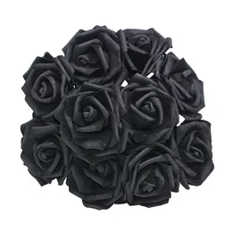 Decorative Flowers Wreaths 102030Pcs 8Cm Artificial Pe Foam Rose Bridal Bouquets For Wedding Table Home Party Decorations Diy Scra Dhtwa