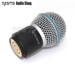 Microfoni Sostituzione Sostituzione Wireless portatile Grille Microfono Capsula Capsule Shure Beta58A SM 58 PGX2 PG4 SLX2 SHULL SHOCK