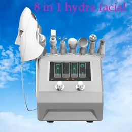 8 w 1 Hydra Dermabrazion Machine Salon Spa Użyj nosu Zakarszkala Usuwanie się