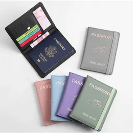 Airplane Passport Cover Credit ID Card Wallet Bandage Multifunction Travel Wallet Passport Waterproof Business Passport Clip