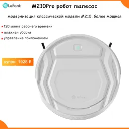 Pulitori Lefant Robot Aspirapolvere M210pro per Elettrodomestici Carica Automatica Intelligente Controllo App Wifi Silenzioso Peli di Animali Domestici