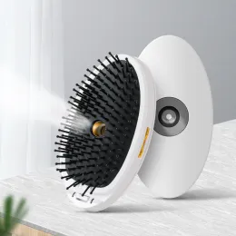 Brushes Detachable Massage Comb with Water Sprayer 6000rpm Sonic Scalp Head Massage Hair Comb Moisturize Hair Promote Blood Circulation