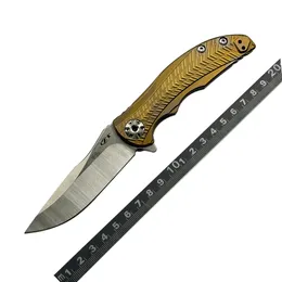 Zero Tolerance 0609 Titanium Alloy Bearing Folding Knife Outdoor Camping Hunting Pocket EDC Tool ZT0609 Knife