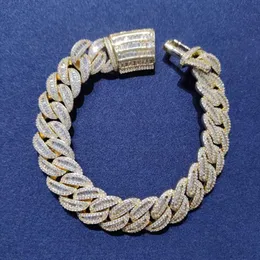 High Quality Vvs Moissanite Gold-Plated Fashion Bracelets Sterling Sier Jewelry Sets