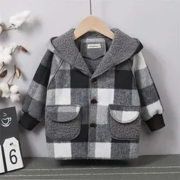 Down Coat Winter Children Thicken Clothes Baby Boys Girls Cotton Hooded Jacket Autumn Kids Toddler Fashion Casual Costume 1-7Y