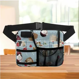 Waist Bags Christmas Halloween Gift Guinea Pig Cute Designer Portable Fashion Bag Organizer Pouch Cangurera Mujer