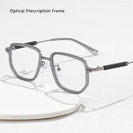 Sunglasses Frames Optical Prescription Frame Man Luxury Retro Fashion Spectacle Ultra Light Eyewear 1106 Myopia Hyperopia Eyeglasses