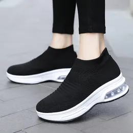 Высококачественные модные мужские и женские кроссовки с подушкой, дышащие дизайнерские черные, синие, серые кроссовки, кроссовки, спортивный размер 39-45 W-006