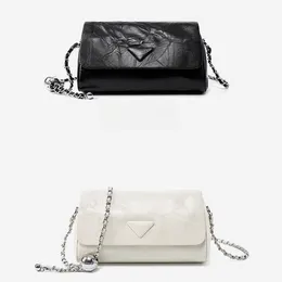 Damen Zylinder Umhängetasche Designer Schwarz Kettentasche Weiches Echtleder Messenger Luxus Umhängetasche Rindsleder Unterarmtasche Hochwertige Tasche