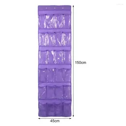 Storage Boxes Hanging Organizer Helpful Non Woven Fabric Shoe Hanger 24 Pockets Space Saving Holder For Home