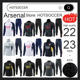 2022-2023 PEPE SAKA t Football soccer jerseys 22 23 Gunners training suit ODEGAARD THOMAS TIERNEY SMITH ROWE Transport Men Kids sportswear kit