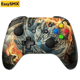 Gamepads EasySMX Bayard 9124 Gamepad Bluetooth Joystick Controller Compatível com Nintendo Switch/Telefone/PC Laptop/Steam 6 Axis Gyro