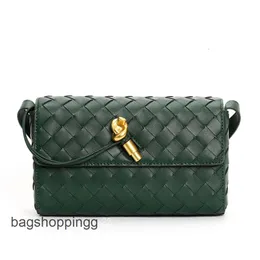 مربع MINI الأجهزة Andiamo High Prose Bottegs Venets Leather Bag Lock Lady Small Class 2024