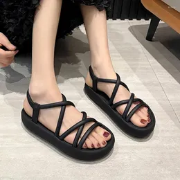 S yaz kadın sandaletler açık ayak parmağı roma terlik tasarımcısı plaj açık flip floplar marka platform flats ayakkabı kadın 613 sandal terlik deign flop düz ayakkabı