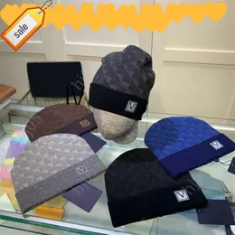 aplaid designer beanie designer chapéus para homens gorros de malha chapéu de inverno queda térmica crânio boné esqui viagem clássico luxo gorros marrom preto cinza manter aquecido5331sw