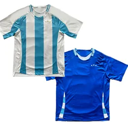 24-25 Messi 10 Soccer Jersey Thai Quality Degate Design Design Wear Kun Aguero 9 Maradona 10 Dybala 21 Gomez 24 L.Paredes 5 Otamendi Football Shirt