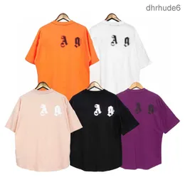 Palm Angel Pa New Tops Summer Loose Tees Fashion Casual Shirt Luxurys Clothing Street Cute Shirts Men Women High Quality Unisex Couple t Angels 2081 8YXR